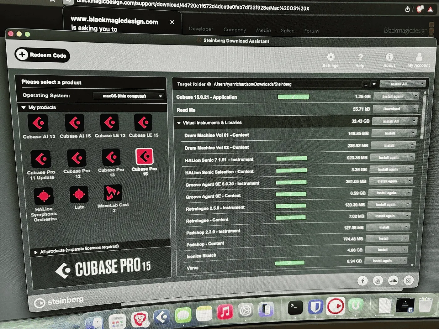 Cubase DAW